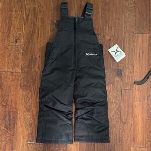 Arctix Kids Black Insulated Overalls